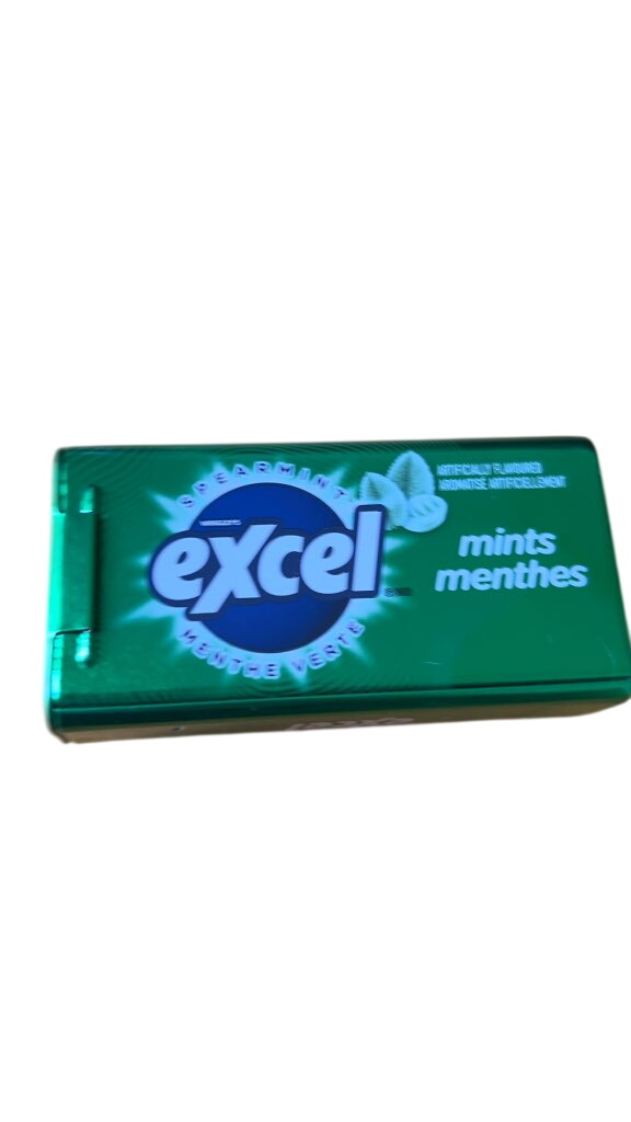 Excel Mints Spearmint Tin New 34g