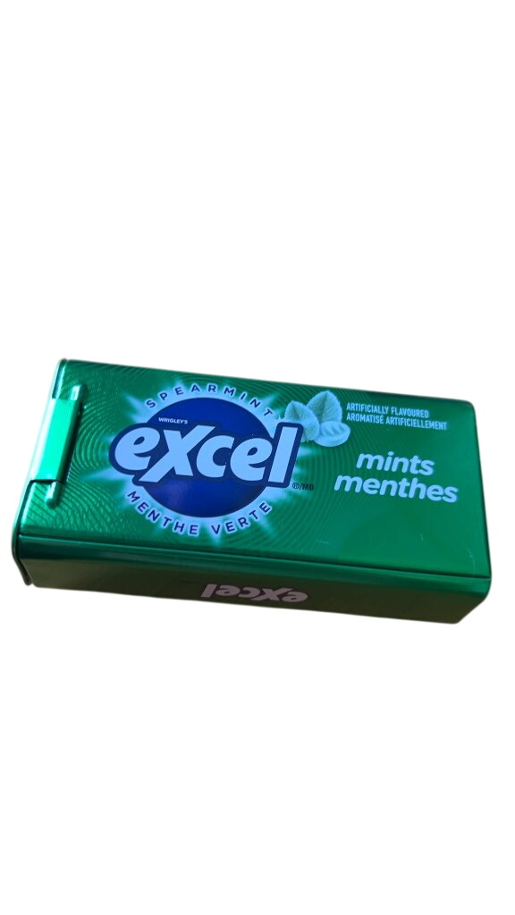 Excel Spearmint Mints Tin New