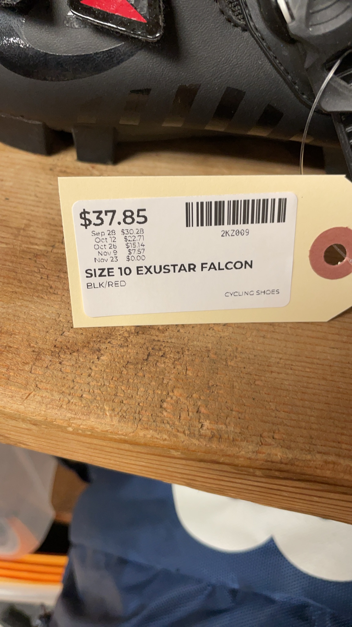 Exustar Falcon Size 10 Cycling Shoes