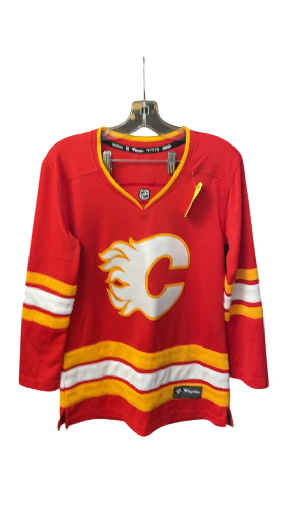 Fanatics Calgary Flames Ladies Small Hockey Jersey - image 1