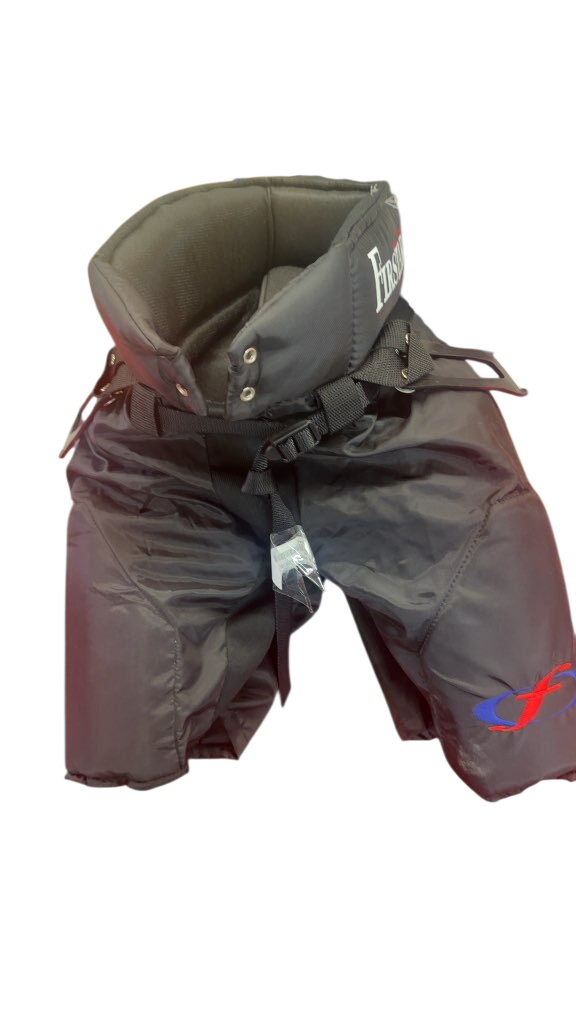 Firstar Junior Hockey Pants Black Used Junior Small with suspenders - image 1