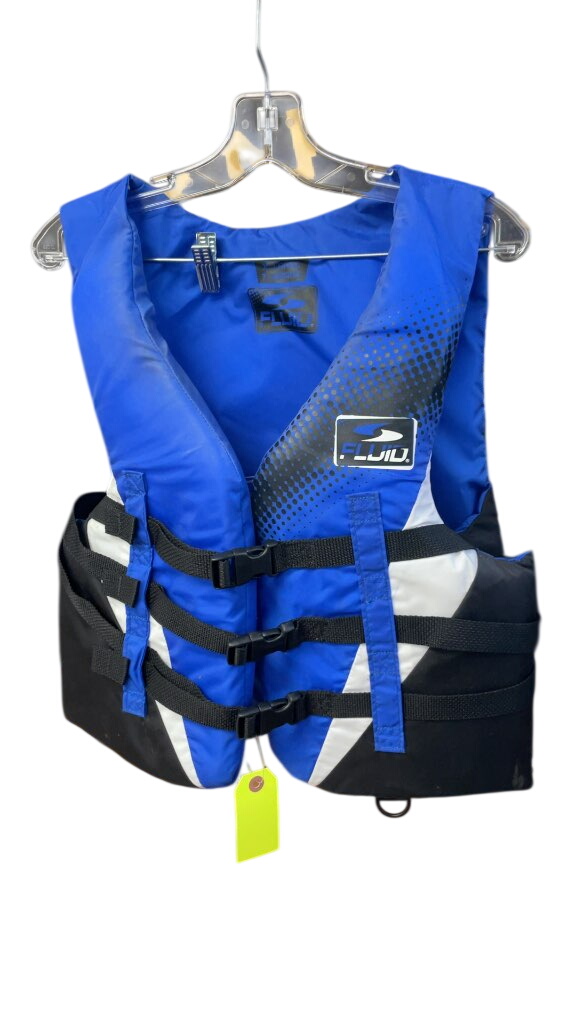 Fluid Life Jacket - Blue/Black - Size X-Large