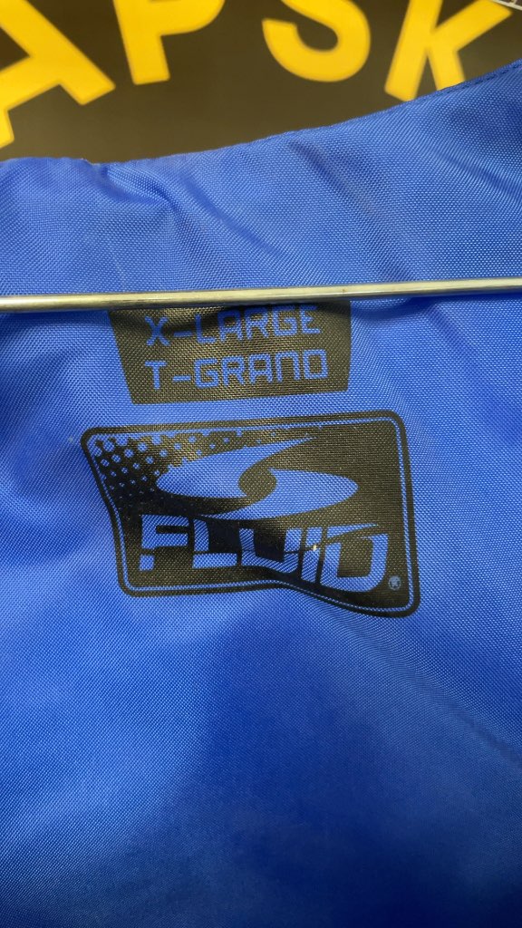 Fluid Life Jacket - Blue/Black - Size X-Large