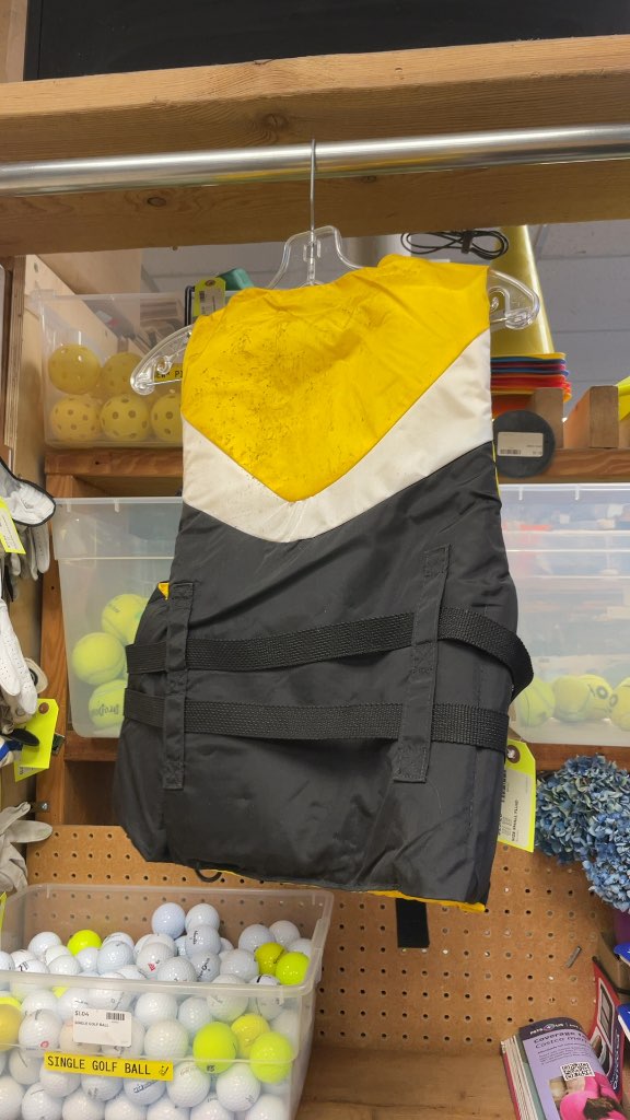 Fluid Life Jacket Size Small Yellow