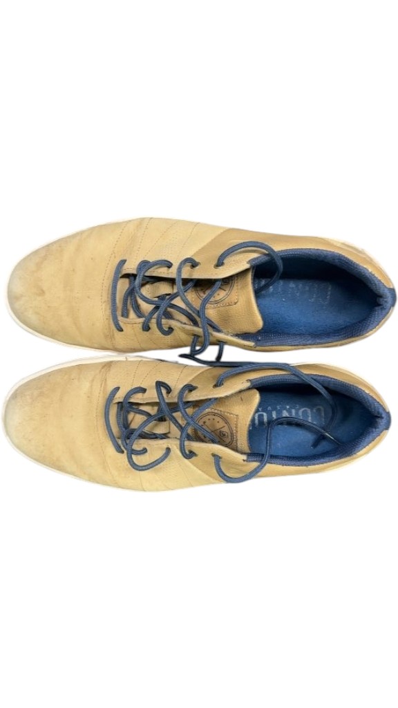 FootJoy Golf Shoes Contour Casual Tan/Blue Size 9.5