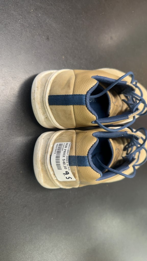 FootJoy Golf Shoes Contour Casual Tan/Blue Size 9.5