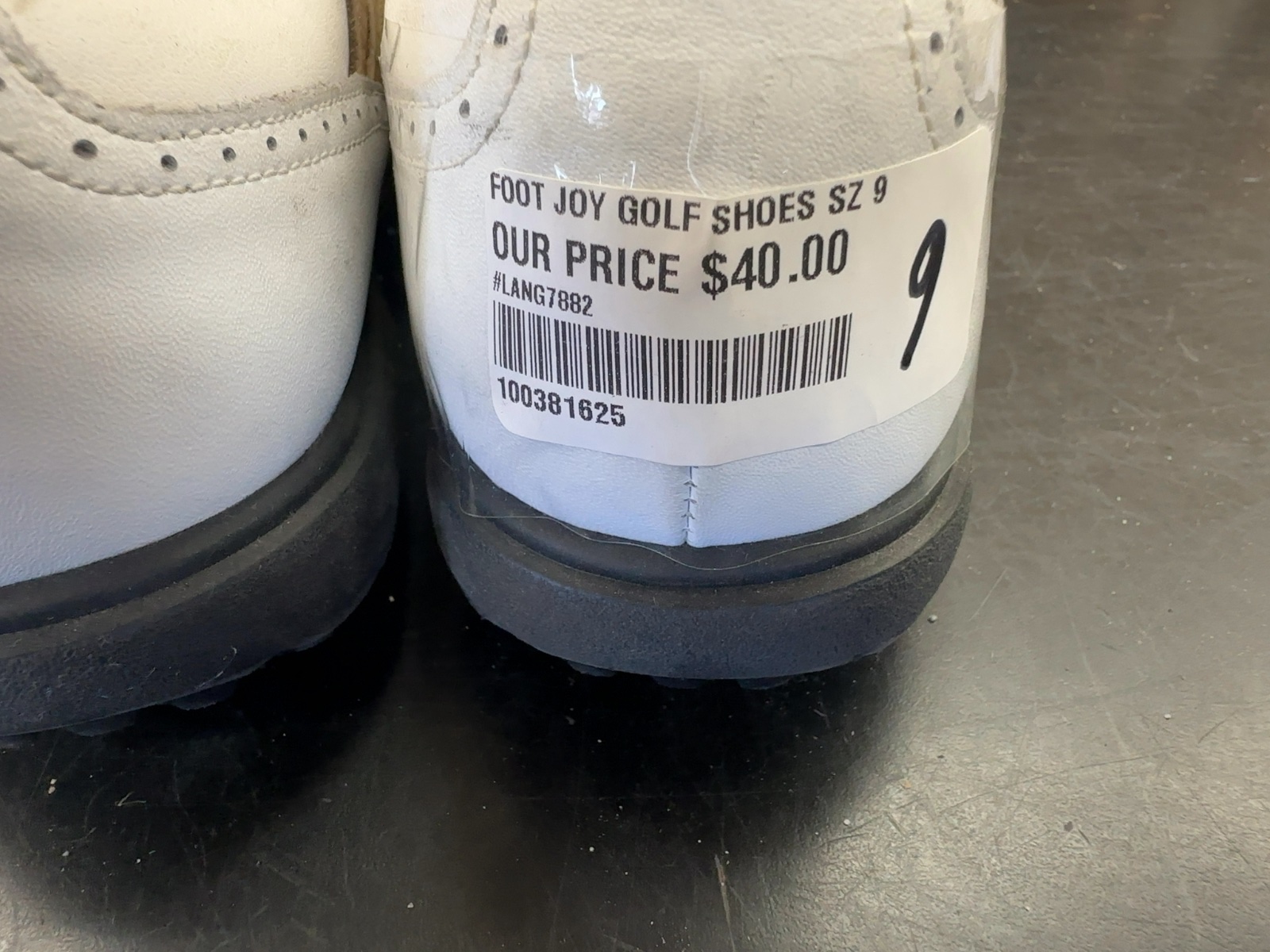FootJoy SoftJoys Terrains Golf Shoes - Size 9