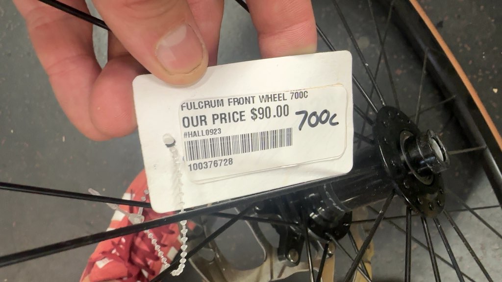 Fulcrum 700c Front Disc Brake Wheel