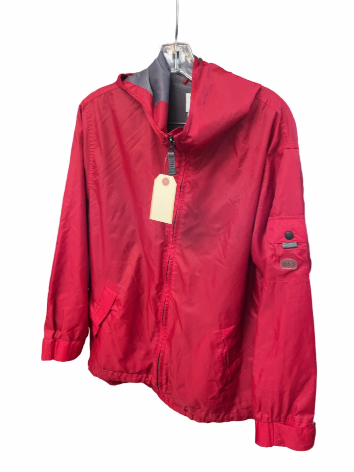 Gap Rain Jacket XXL (14-16) Red