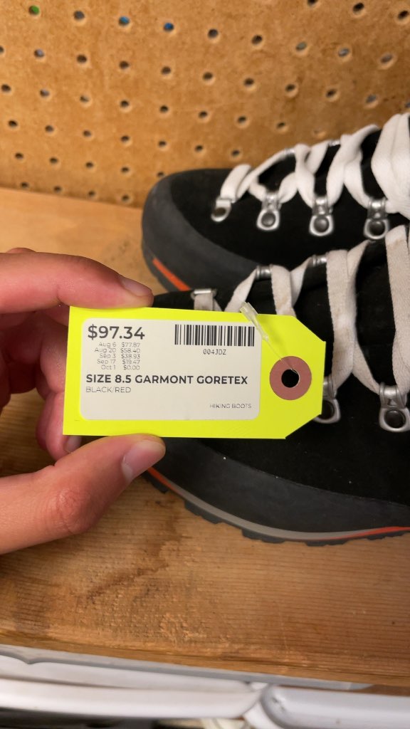 Garmont Gore-Tex X-Lite Hiking Boots - Size 8.5