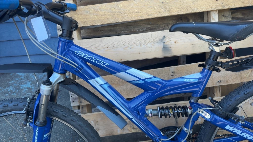 Giant Warp DS Full Suspension Mountain Bike