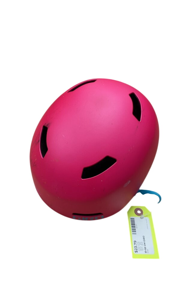 Giro Pink Cycling Helmet 51-55cm