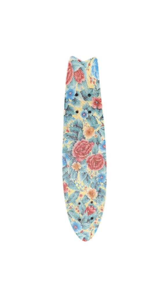 Globe Floral Cruiser Skateboard - image 1