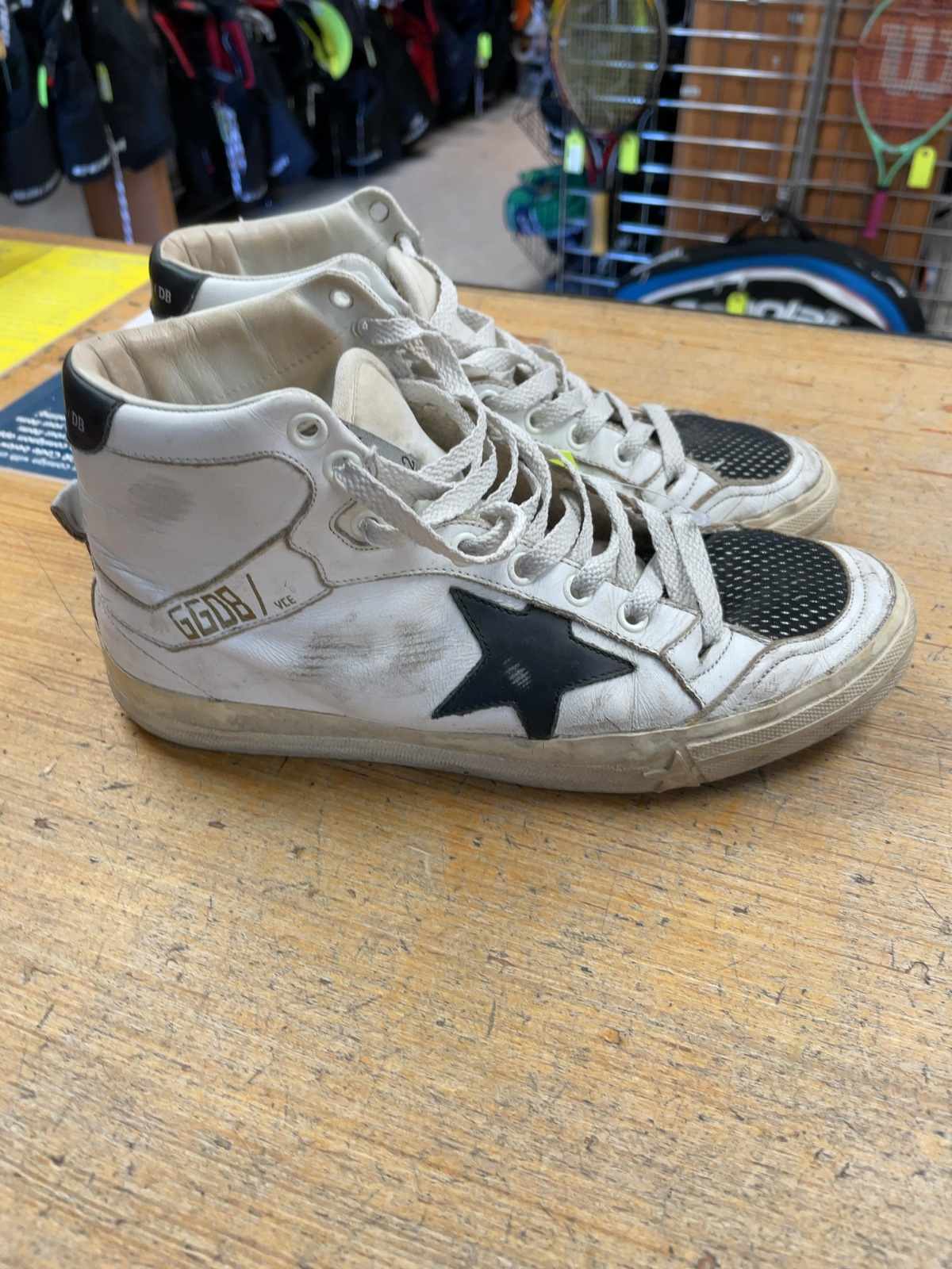 Golden Goose GGDB/VCE High-Top Sneakers - Ladies Size 5