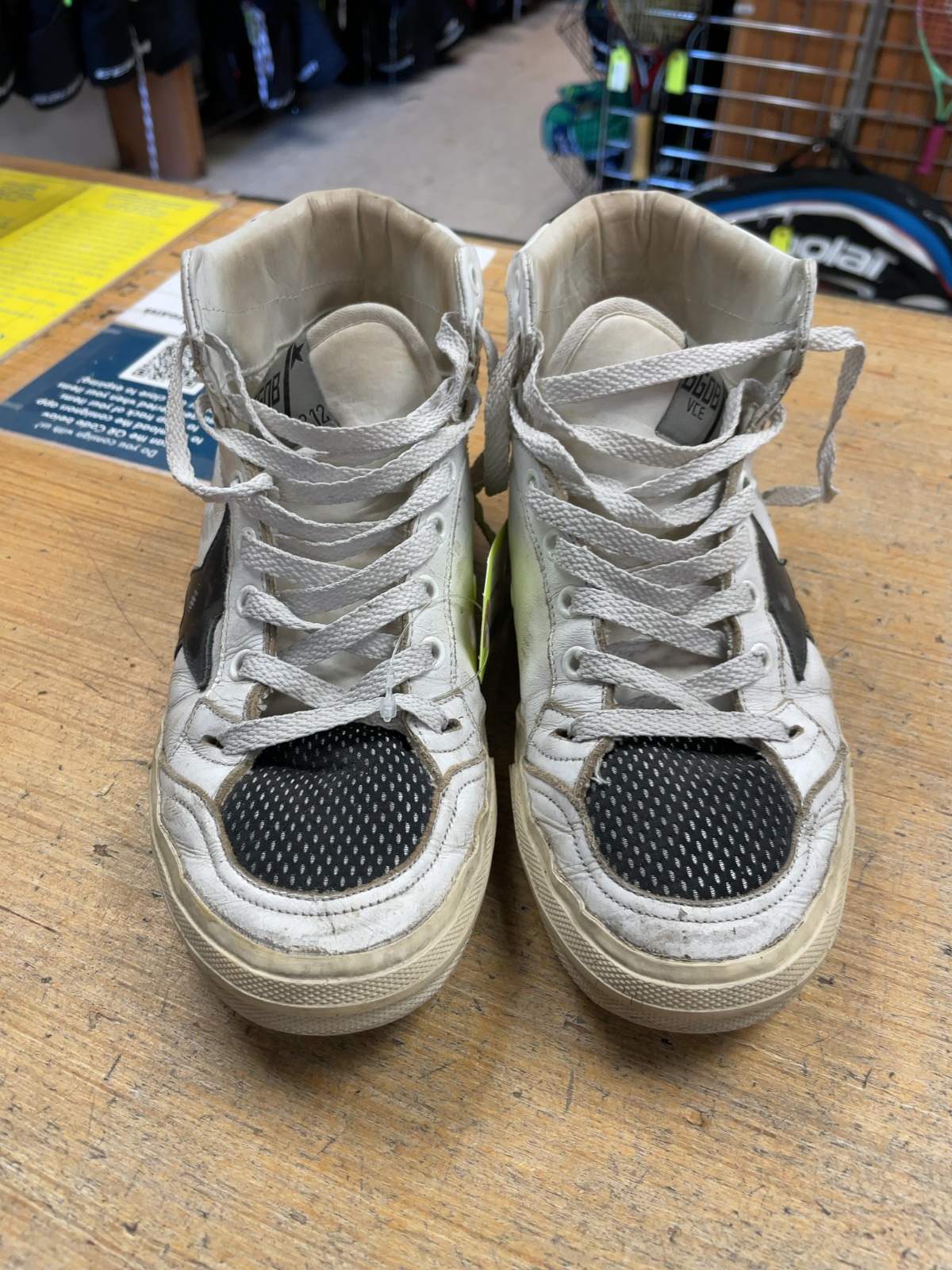 Golden Goose GGDB/VCE High-Top Sneakers - Ladies Size 5