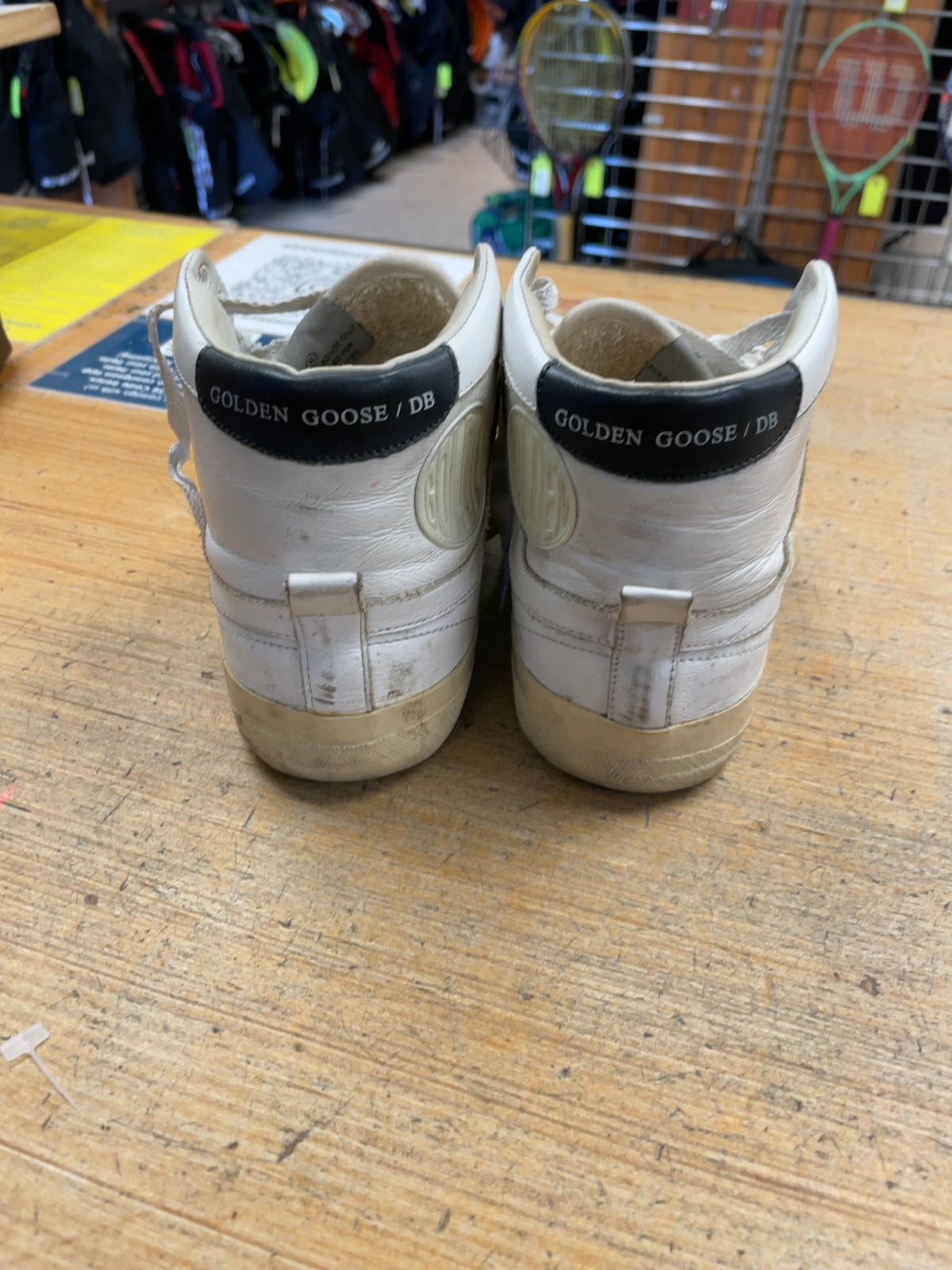 Golden Goose GGDB/VCE High-Top Sneakers - Ladies Size 5