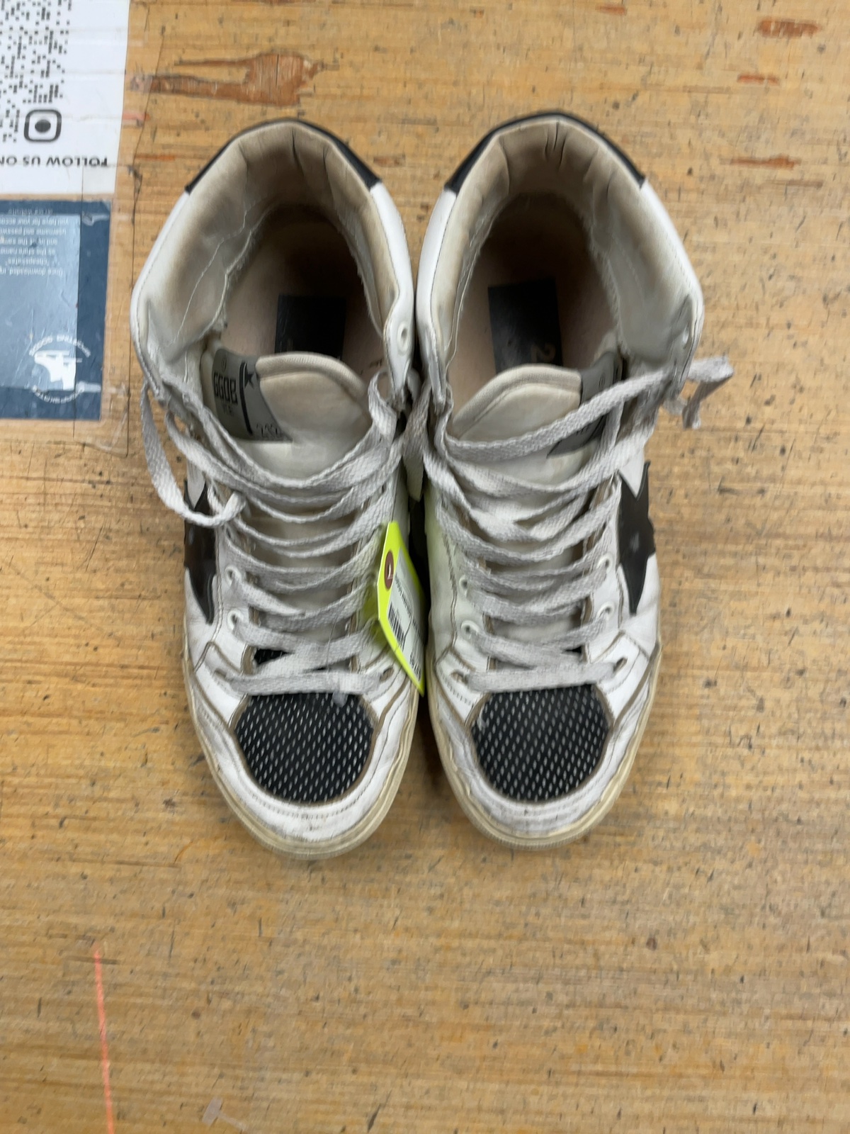 Golden Goose GGDB/VCE High-Top Sneakers - Ladies Size 5