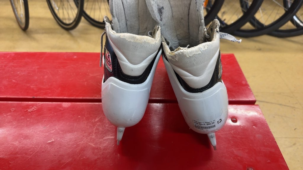 Graf Goaler Pro Hockey Goalie Skates - Size 12