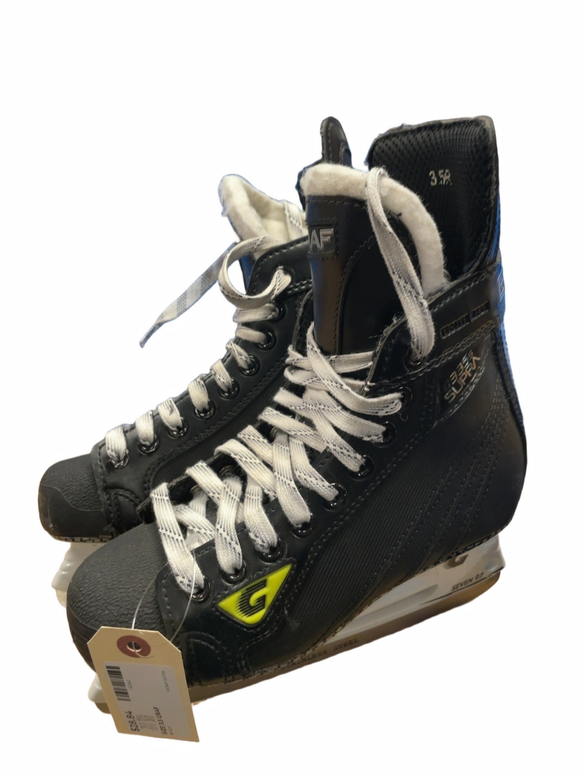 Graf Supra 335S Size 3.5R Hockey Skates - image 1