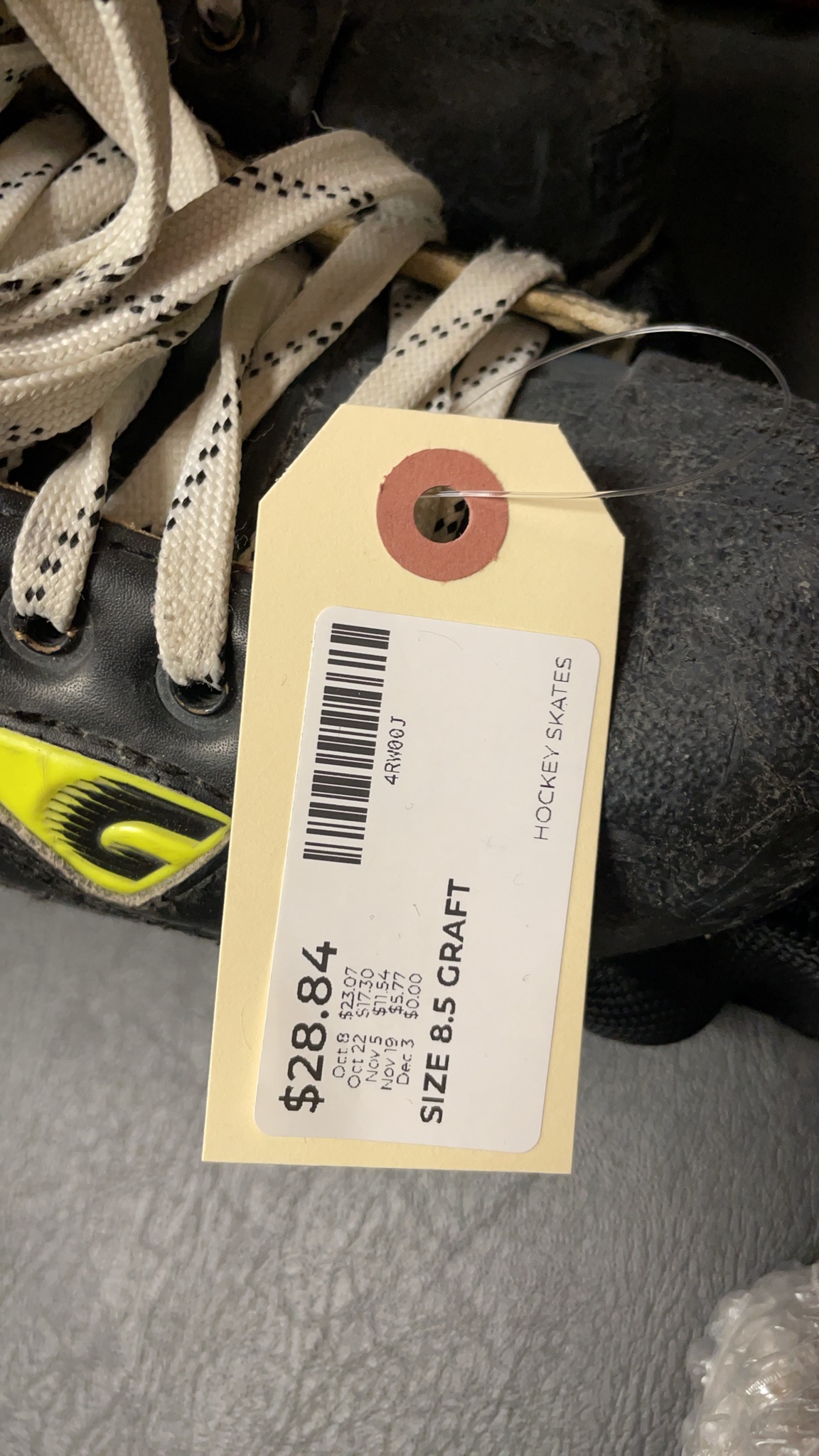 Graf Supra 703 Size 8.5 Hockey Skates