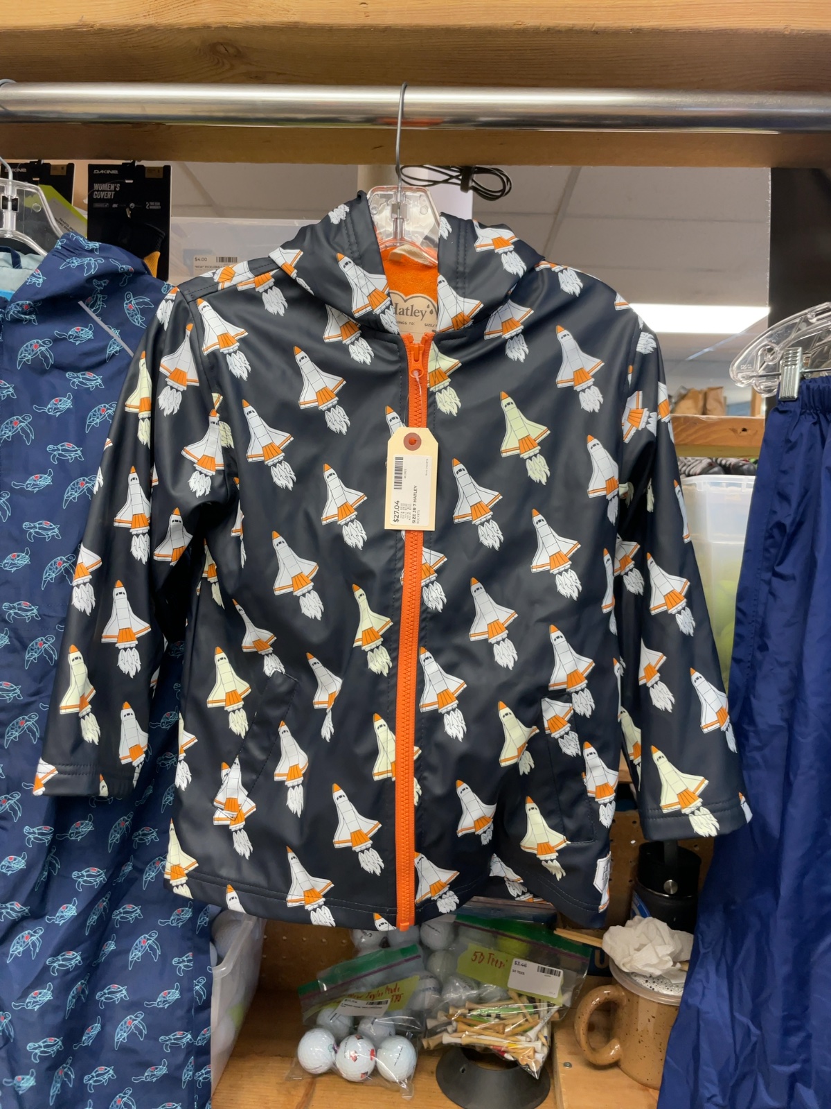 Hatley Rockets JR 7 Rain Jacket