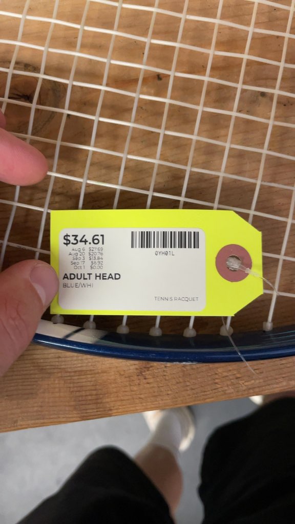 Head Adult Tennis Racquet - Blue/White