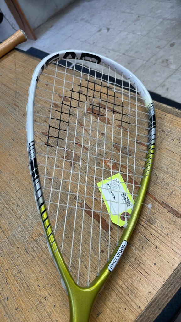 HEAD Laser Microgel Squash Racquet