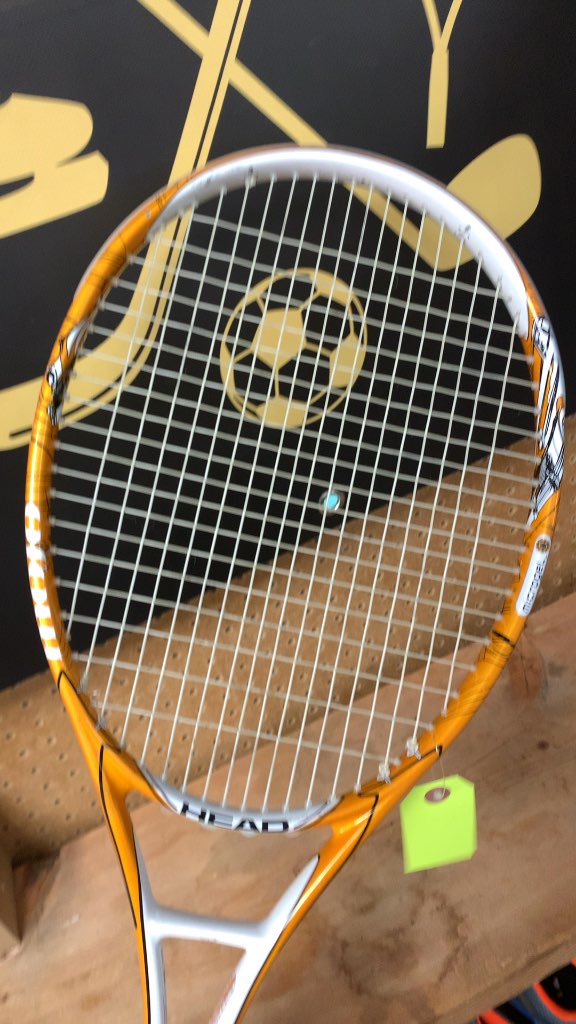 HEAD Microgel Tennis Racquet - White/Orange