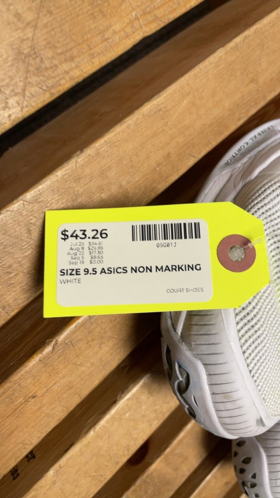 Head Sprint Court Shoes - Size 9.5