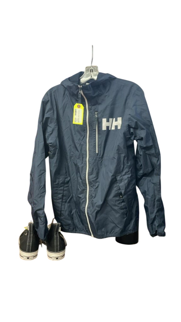 Helly Hansen Blue Rain Jacket - Size Small - image 1