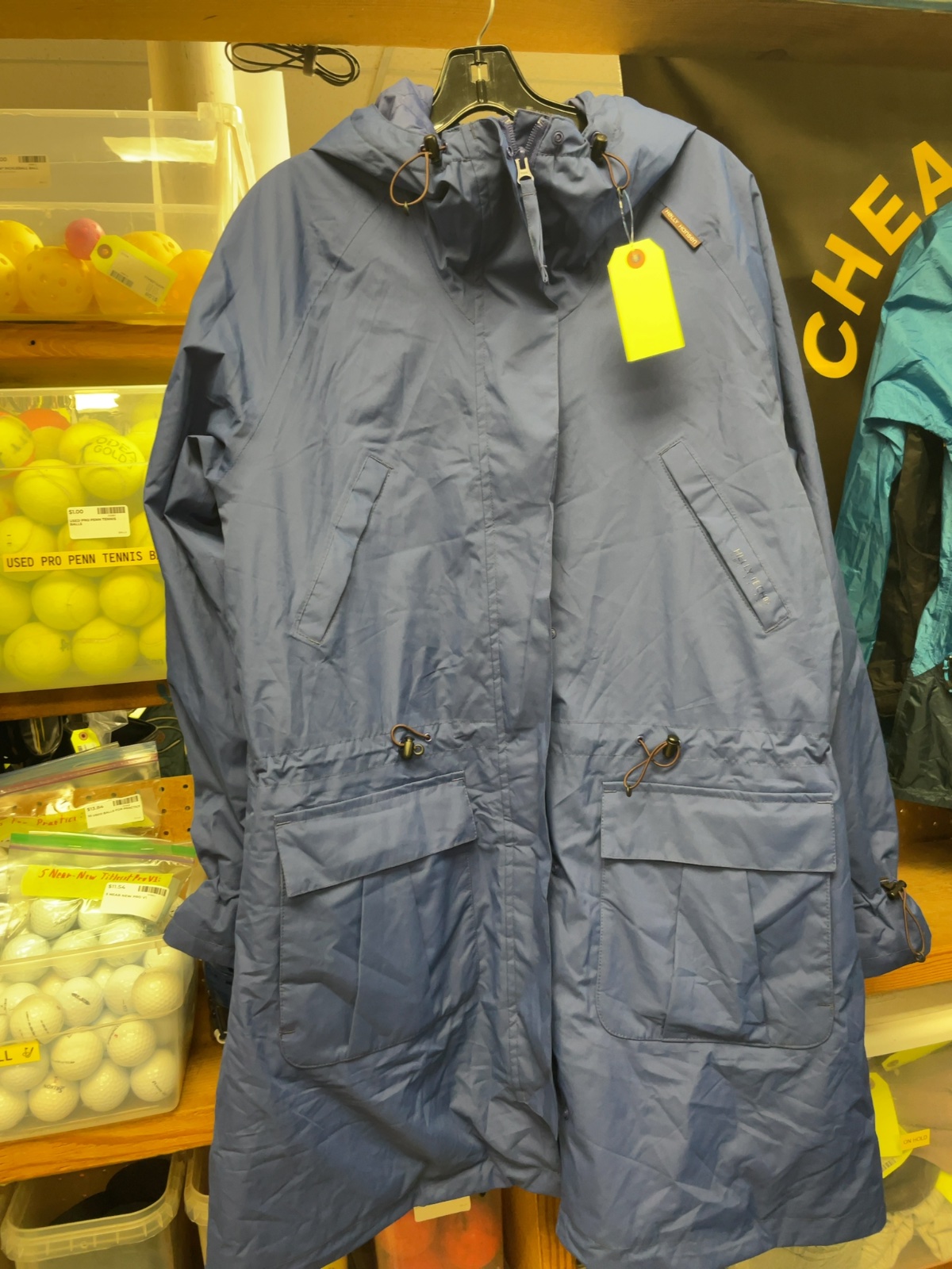 Helly Hansen Helly Tech Protection Large Blue Winter Jacket