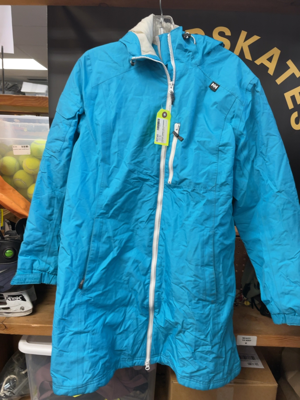 Helly Hansen HellyTech Protection Large Blue Rain Jacket