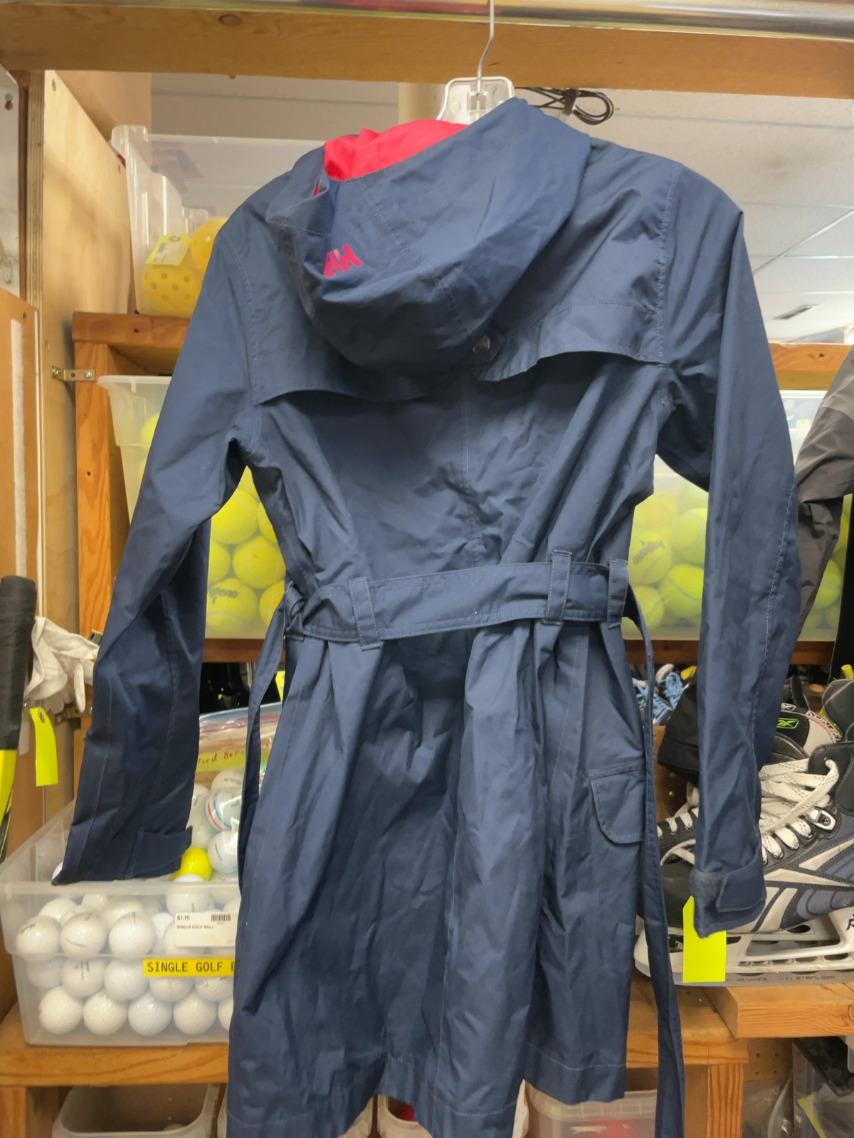 Helly Hansen HellyTech Small Blue/Pink Rain Jacket