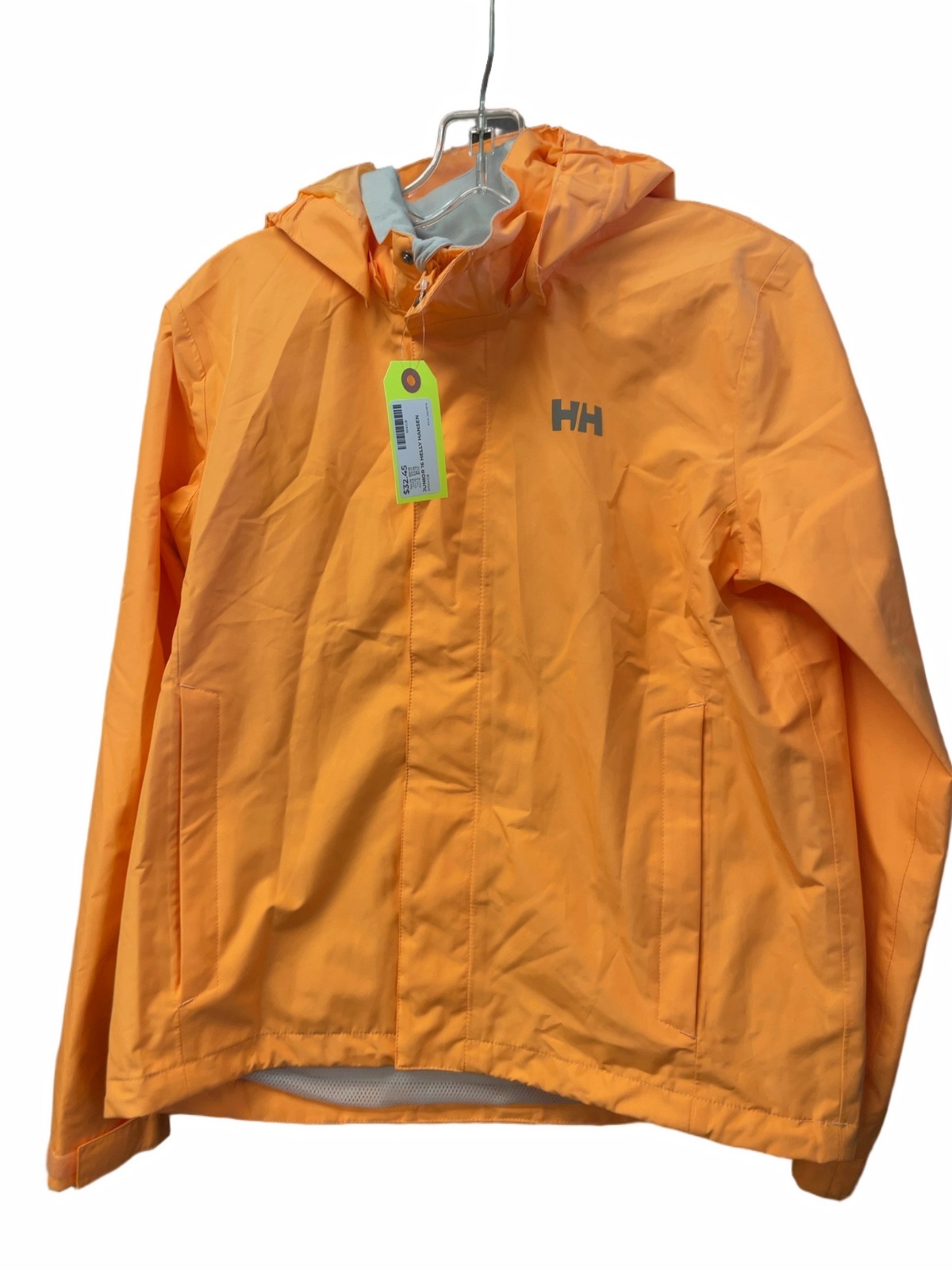 Helly Hansen Junior 16 Orange Rain Jacket - image 1