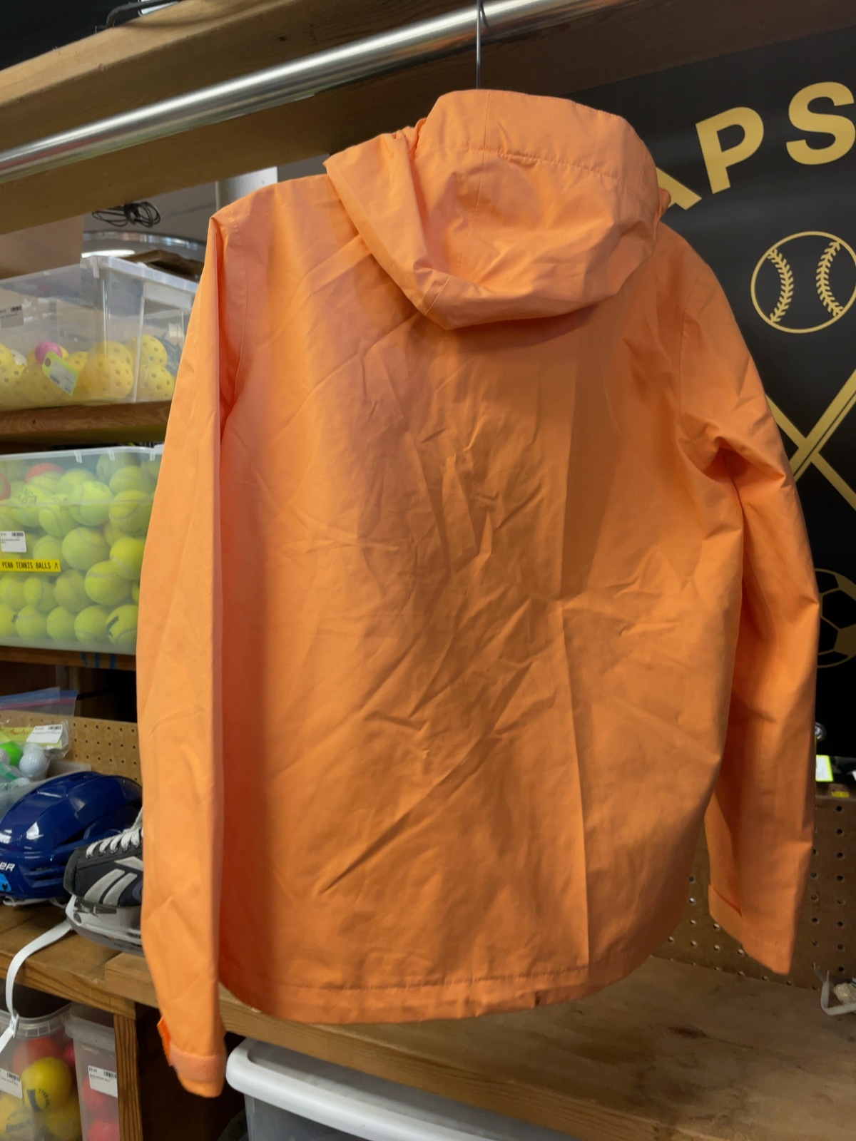 Helly Hansen Junior 16 Orange Rain Jacket