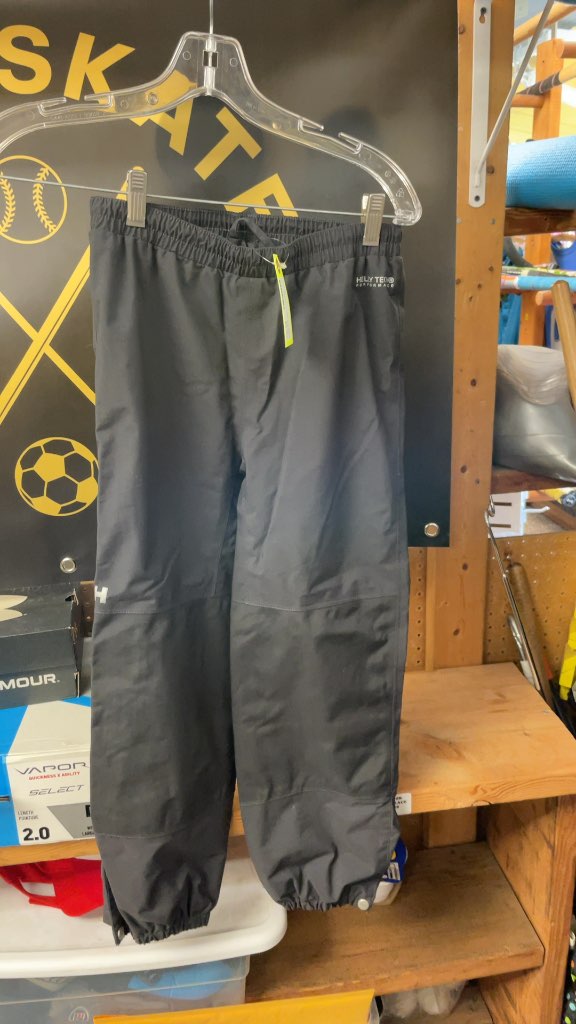 Helly Hansen Junior 8 Helly Tech Performance Rain Pants - Black