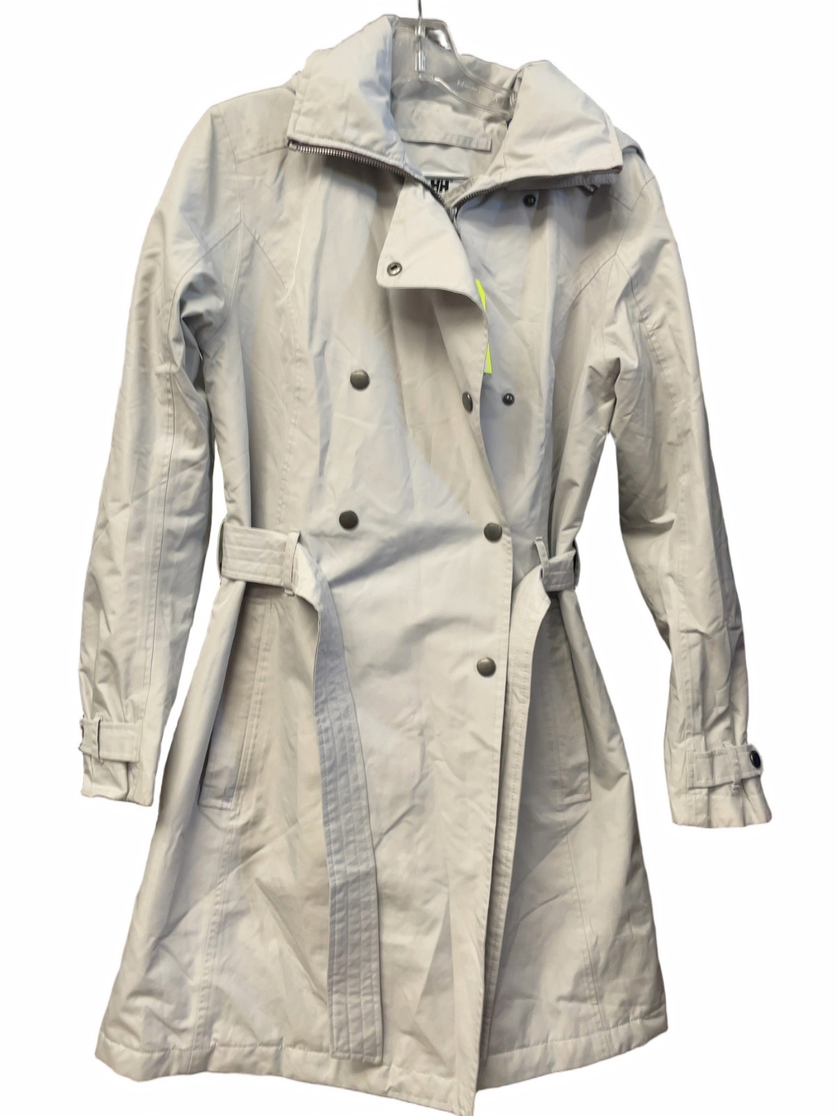 Helly Hansen Medium Grey Hooded Belted Coat - image 1