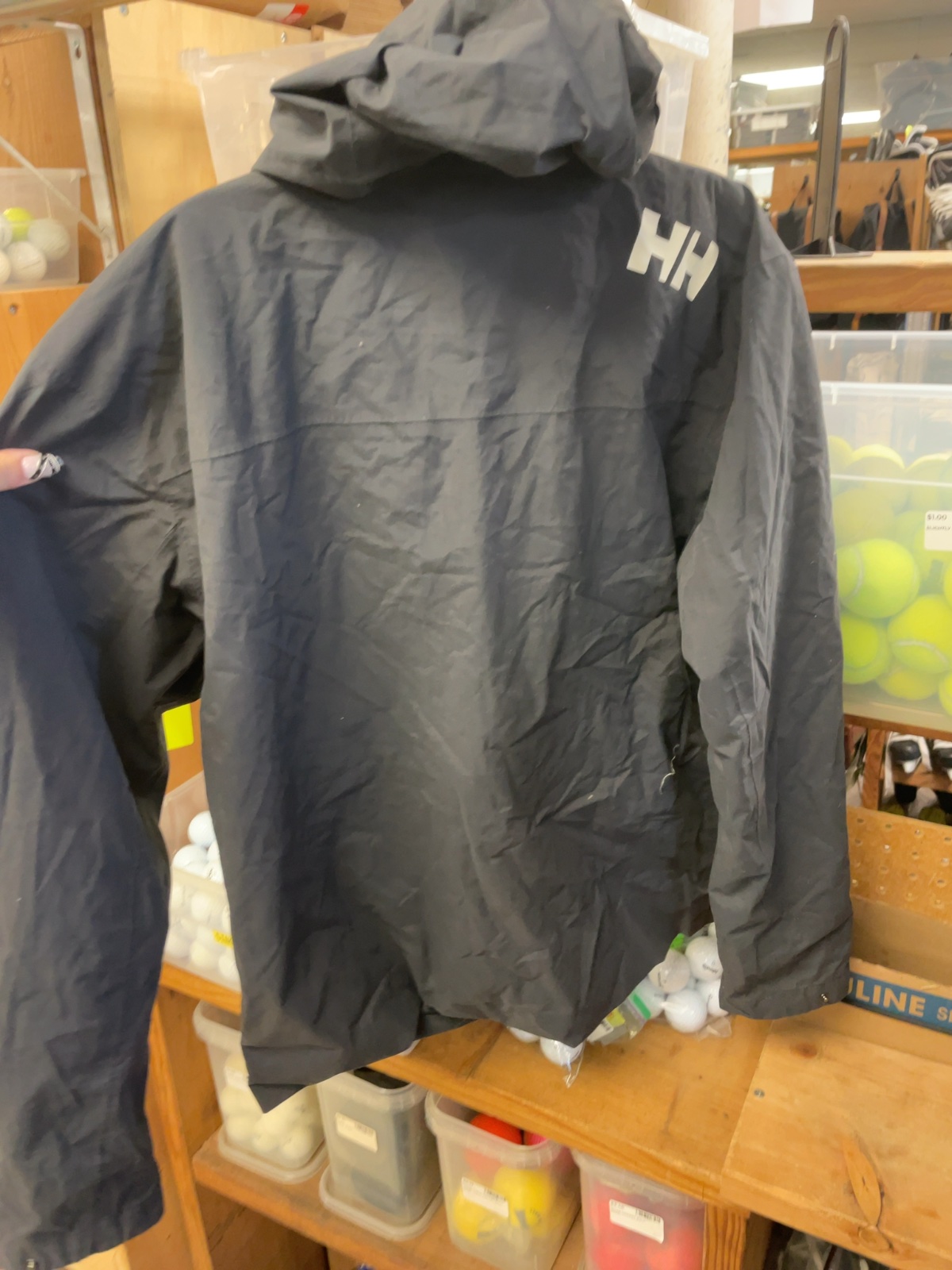 Helly Hansen Rain Jacket Medium Grey