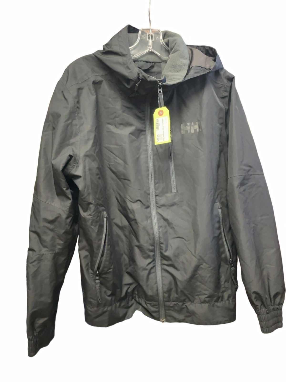 Helly Hansen Rain Jacket Size Medium Black - image 1