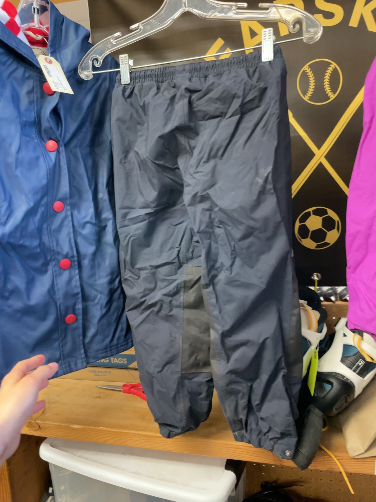 Helly Hansen Rain Pants Size 5 Navy