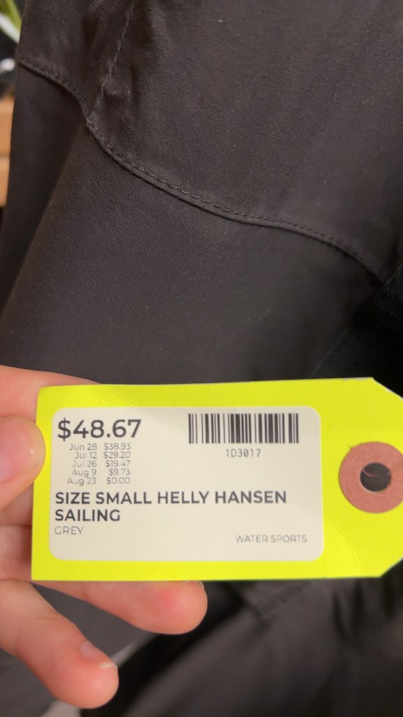 Helly Hansen Sailing Bibs - Grey - Size Small