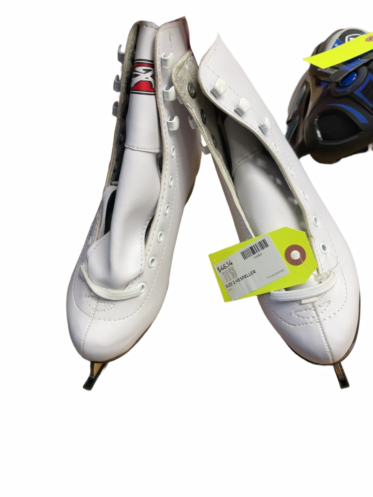Hespeller Figure Skates Size 2 White - image 1