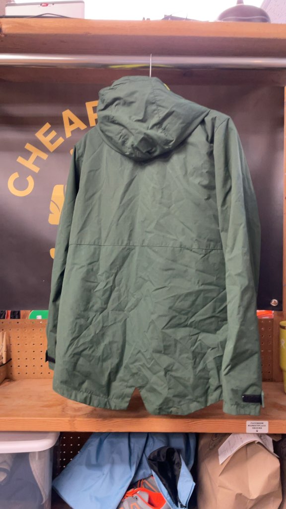 H&M Junior Rain Jacket - Green - Size 13/14