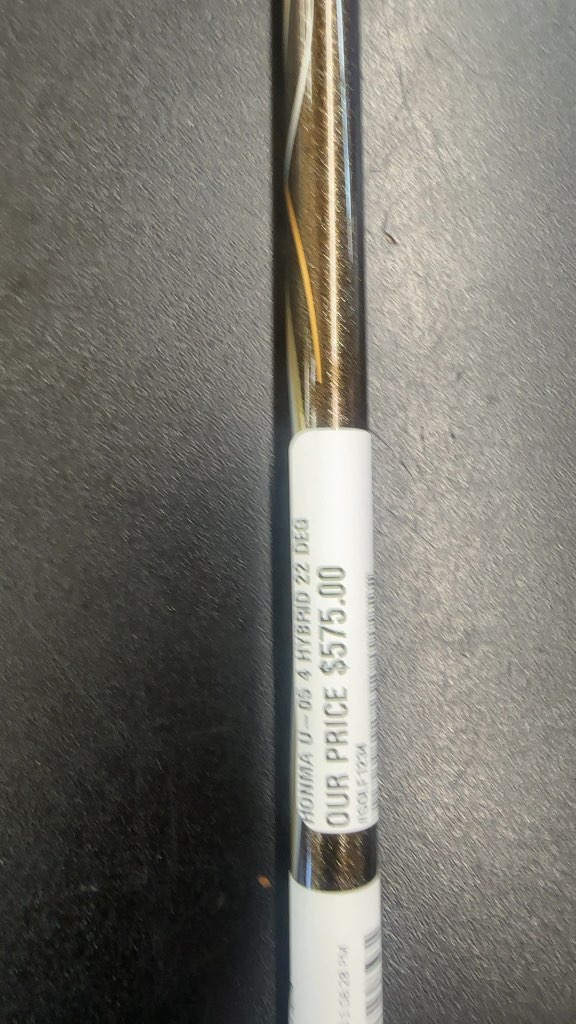 Honma Beres U-05 4 Hybrid 22° ARMRQ ∞ 5 Star Regular Flex