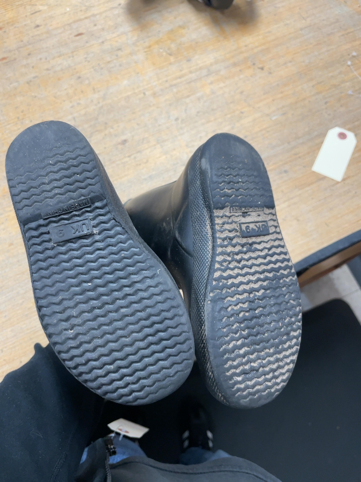 Hunter Rain Boots Size 10 Black