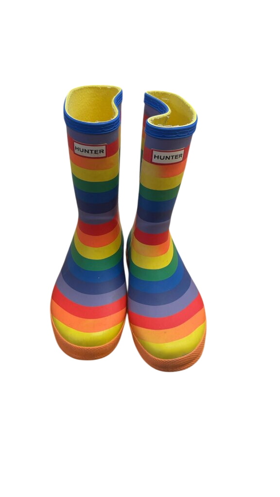Hunter Rainbow Rain Boots - Size 2
