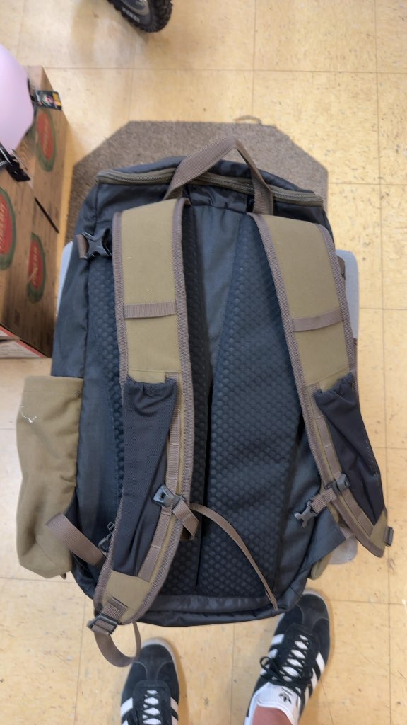 Huntsheild Daypack Backpack Olive Green and Black