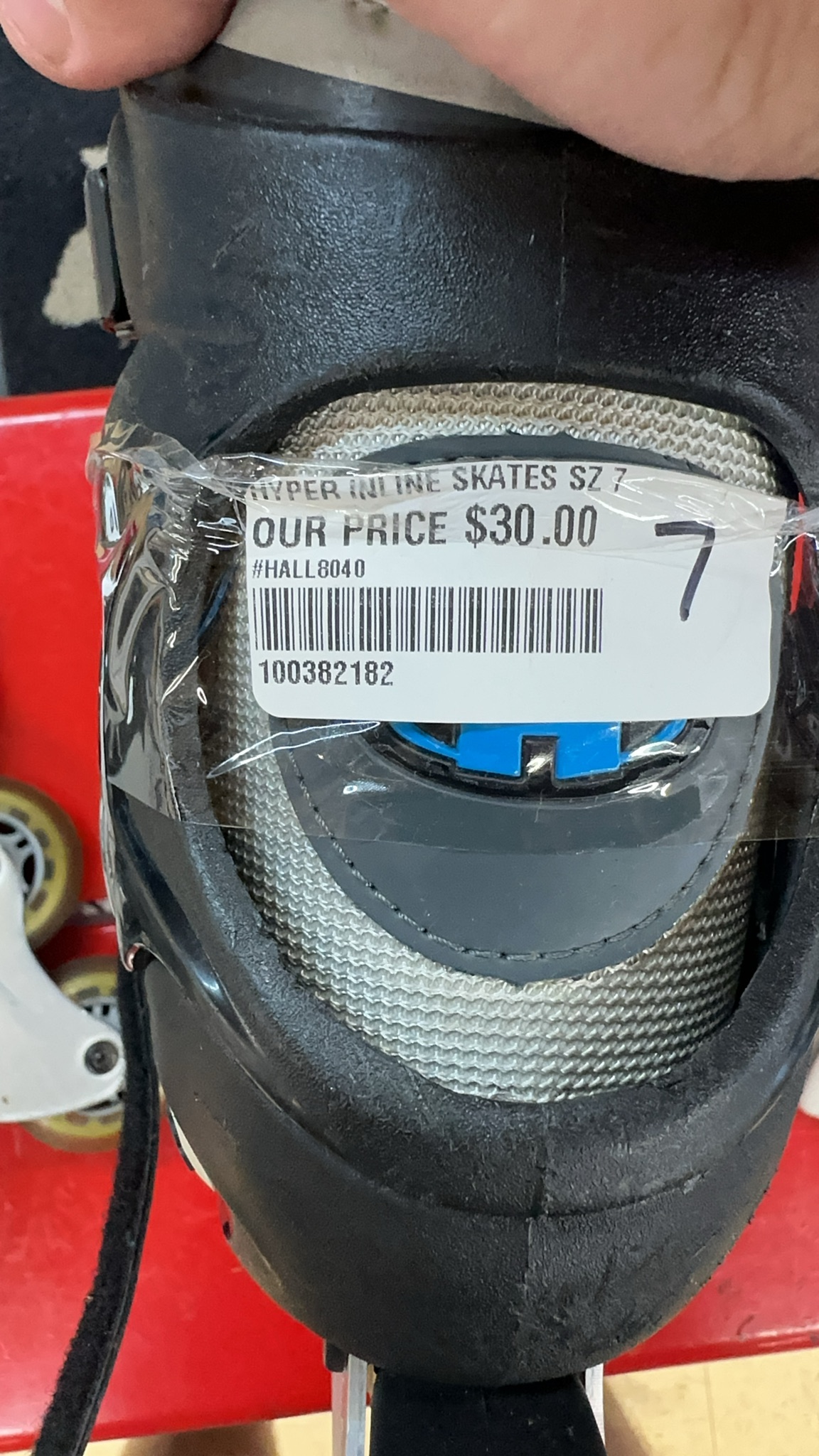 Hyper Inline Skates Size 7