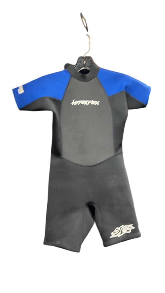 Hyperflex Junior 8 Access 2mm Shorty Wetsuit - Black/Blue - image 1