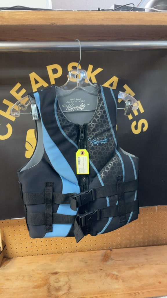 Hyperlite Ladies Small Life Jacket - Blue/Black